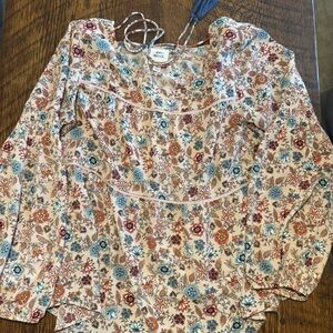 Knox Rose Multicolor Floral Blouse
